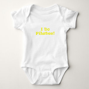 I Do Pilates Baby Bodysuit