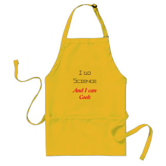 I do Science, And I can Cook Adult Apron