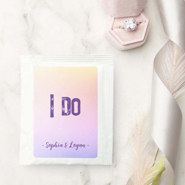 "I do" Tea Bag Drink Mix (Wedding)