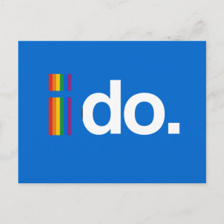 I DO WANT TO MARRY.png Postcard