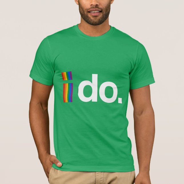 I DO WANT TO MARRY.png T-Shirt (Front)