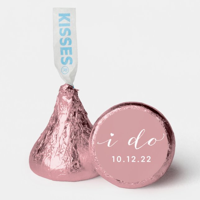 "I Do" Wedding Date Hershey Kisses Hershey®'s Kisses® (Front)