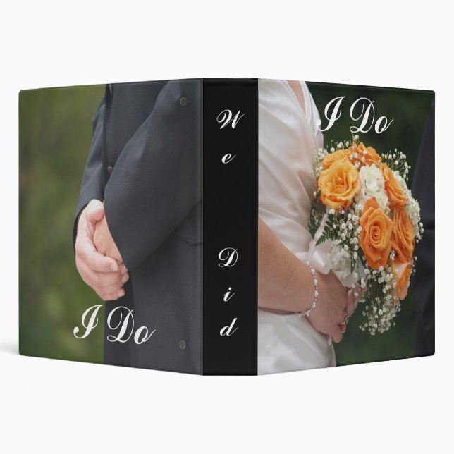 I Do Wedding Photobook Binder (Background)