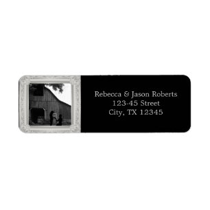 I do western country engagement party label