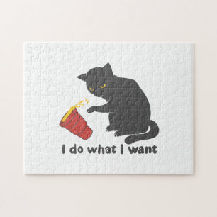 I do what i want - Choose background color Jigsaw Puzzle
