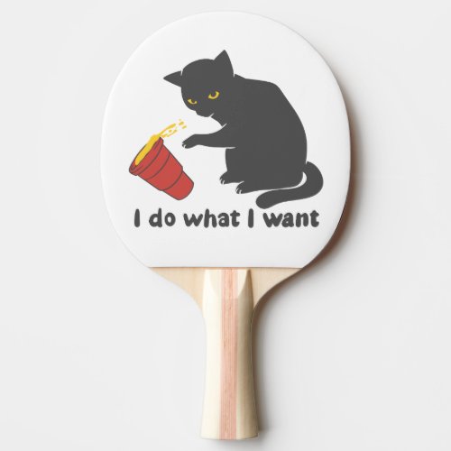 I do what i want _ Choose background color Ping Pong Paddle