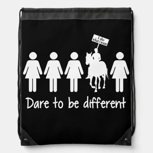 I Do What I Want Riding Horse Lover Gifts Funny Drawstring Bag