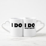 I Do What She Says Funny Marriage Mugs Gift at Zazzle