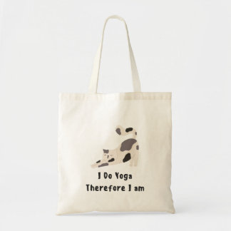 I do yoga therefore I am Tote Bag