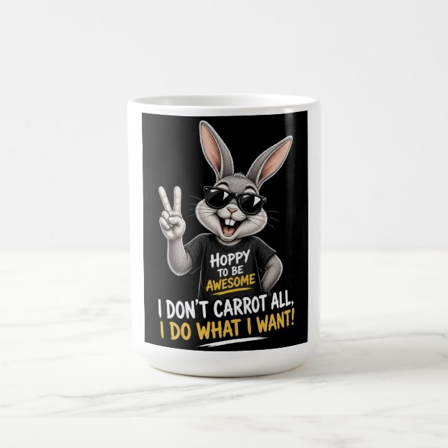 I Don’t Carrot At All Coffee Mug (Center)