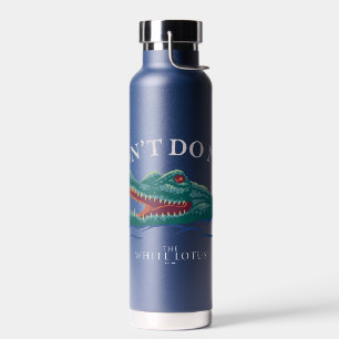 I Don’t Do Naps Alligator - The White Lotus Water Bottle