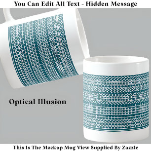 I Don’t Feel Very Worky Hidden Message 124WT Funny Coffee Mug