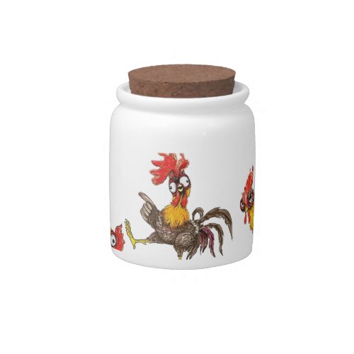 I Dont Have Duck in A Row I have Chickens  Candy Jar