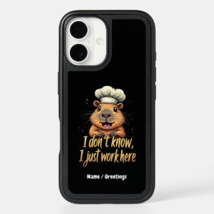 I Don’t Know, I Just Work Here Funny Workplace iPhone 16 Case