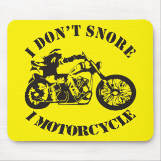 I Don’t Snore I Motorcycle ##USAPatriotGraphics Mouse Pad