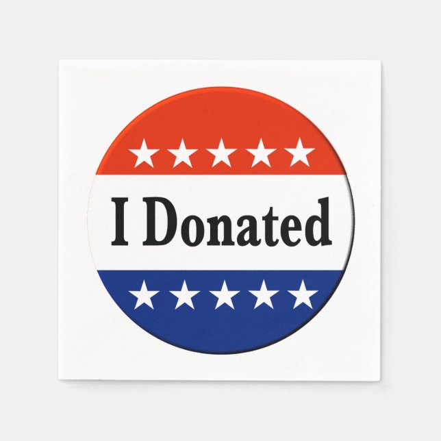 I Donated Napkins (Front)
