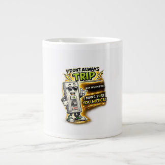 I Don't Always Trip, But When I Do I Make Sure You Giant Coffee Mug