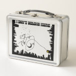 I Don&#39;t Belong Here Metal Lunch Box