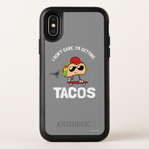 I Dont Care Im Getting Tacos OtterBox Symmetry iPhone X Case