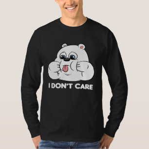 I don't care Silly Bear Halloween Costume for Weir T-Shirt