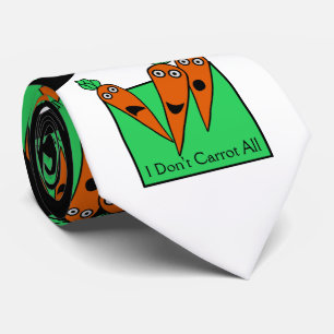 I Don't Carrot All Neck Tie