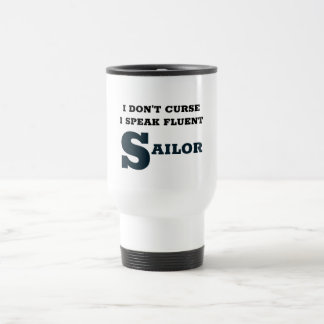 I DON'T CURSE TRAVEL MUG