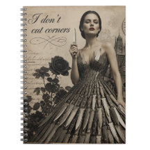 I Dont Cut Corners Surreal Collage