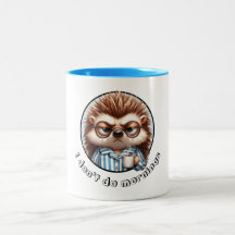 I don't do mornings Hedgehog