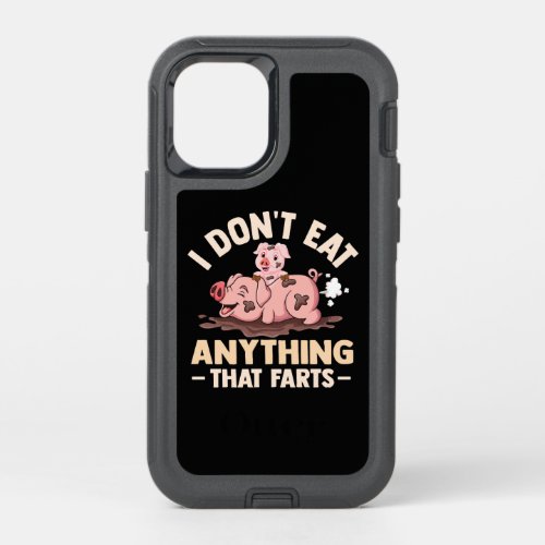 I Dont Eat Anything That Farts OtterBox Defender iPhone 12 Mini Case