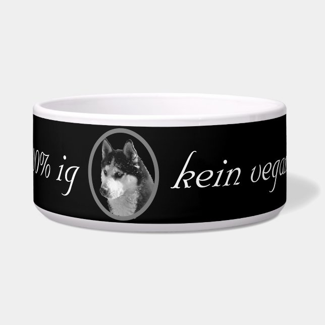 I don't get a vegan in my napf 100%! bowl (Front)