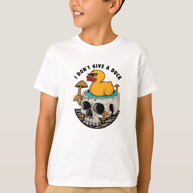 I Don't Give a Duck T-Shirt (Front)