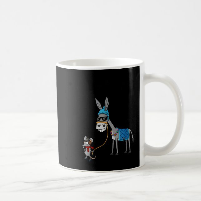 I Don't Give A Rats S Azz Mouse Funny Animal  Coffee Mug (Right)