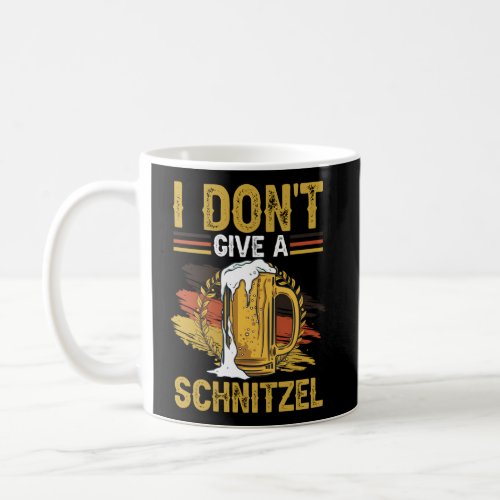 I DonT Give A Schnitzelwurst Schnitzel Beer Ger Coffee Mug
