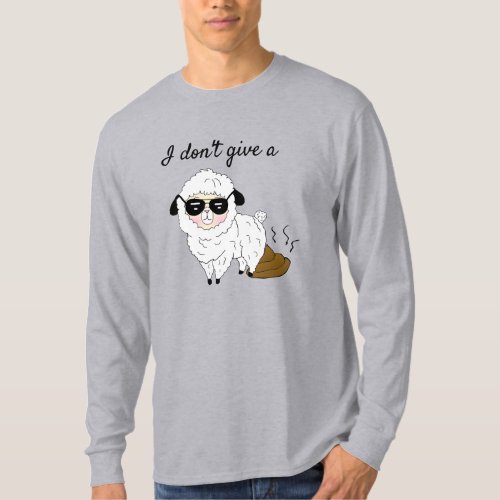 I dont give a Sheep Funny T_Shirt