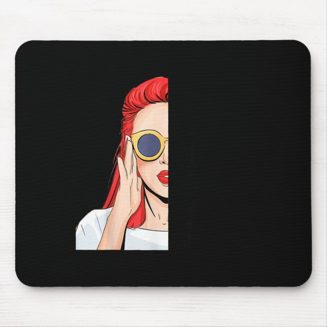 I Don't Have An Attitude Problem I Just Have A Red Mouse Pad (Front)