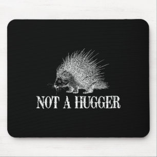 I Don't Hug Apparel Funny Introvert Rcune Tee - Un Mouse Pad