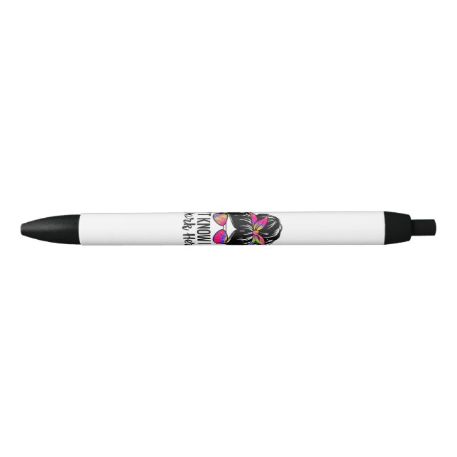 I Don't Know I Just Work Here Funny Sarcasm Quotes Pen (Front)