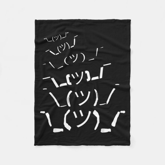 I Don't Know Idk  Fleece Blanket (Front)