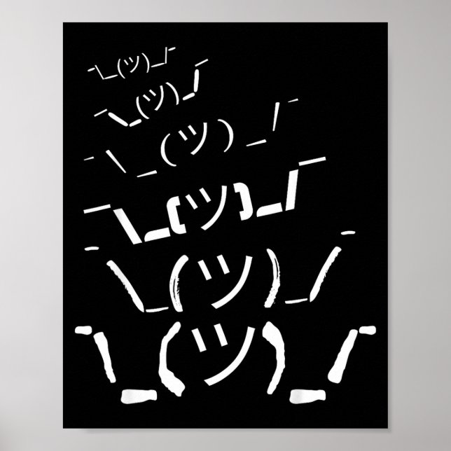 I Don't Know Idk  Poster (Front)