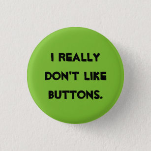 Dislike Buttons & Pins - Decorative Button Pins | Zazzle