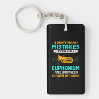I Don't Make Mistakes When Playing Euphonium Keychain