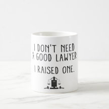 I Don't Need A Good Lawyer I Raised One