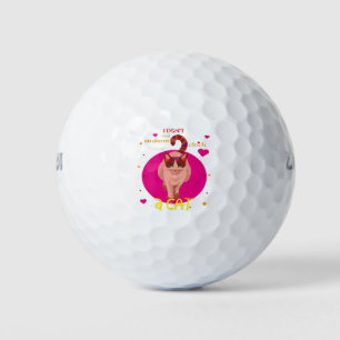 I don't need an alarm clock I have a cat Golf Balls
