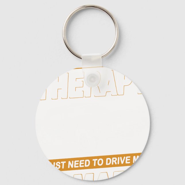 I DON'T NEED THERAPY Chevrolet Camaro 1966 To 68 Keychain (Front)