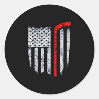 I Dont Need Therapy I Just Need To Play Hockey Classic Round Sticker