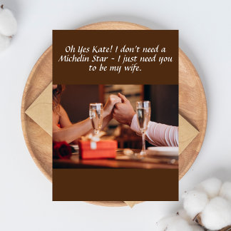 I DON'T NEED YOU TO BE MICHELIN STAR, PERSONALIZED