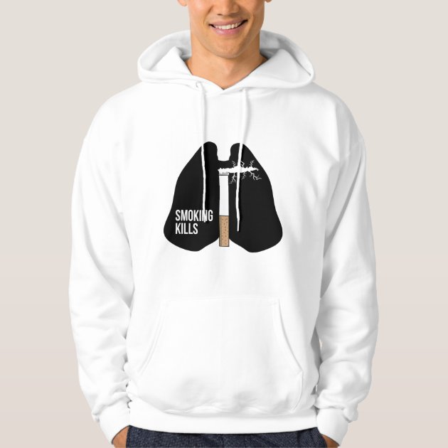 I Don't Smoke Pullover Hoodie | Zazzle
