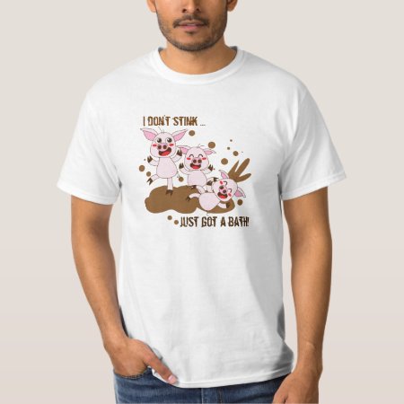 I Don't Stink Pigs T-shirt