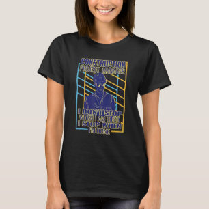 I don't Stop retro Men Construction Project Mana T-Shirt