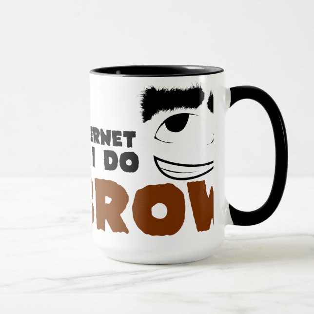 I DON'T SURF THE INTERNET - INTERNET MEME MUG (Right)